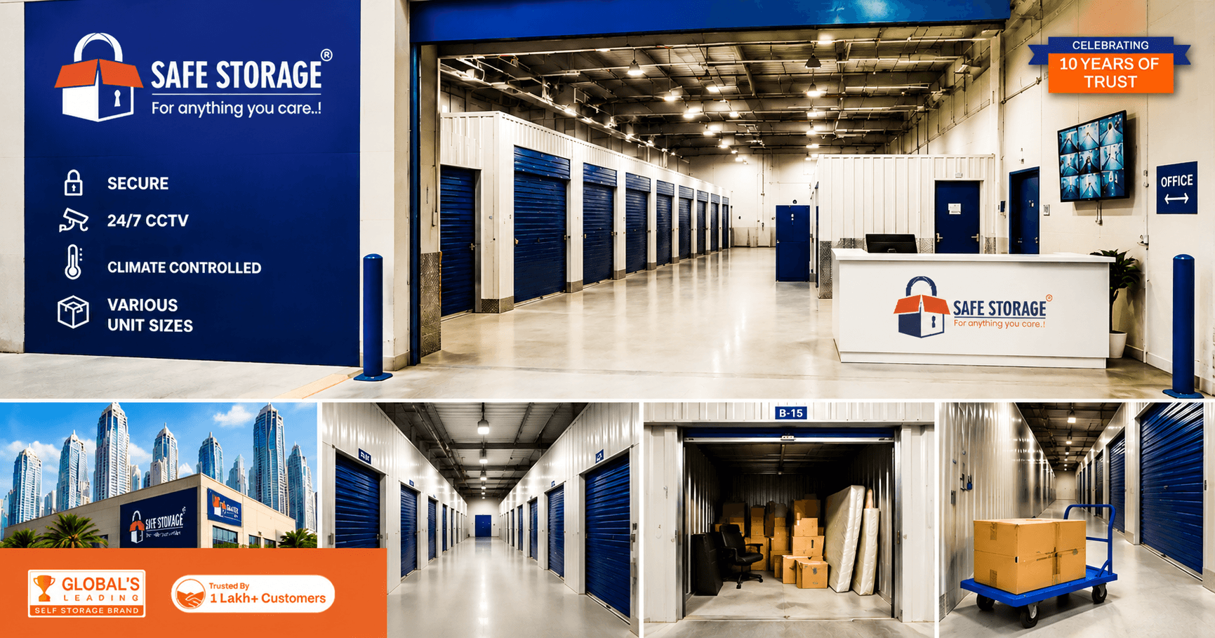 Why Burj Khalifa and DIFC Residents Choose Secure Self Storage Downtown?