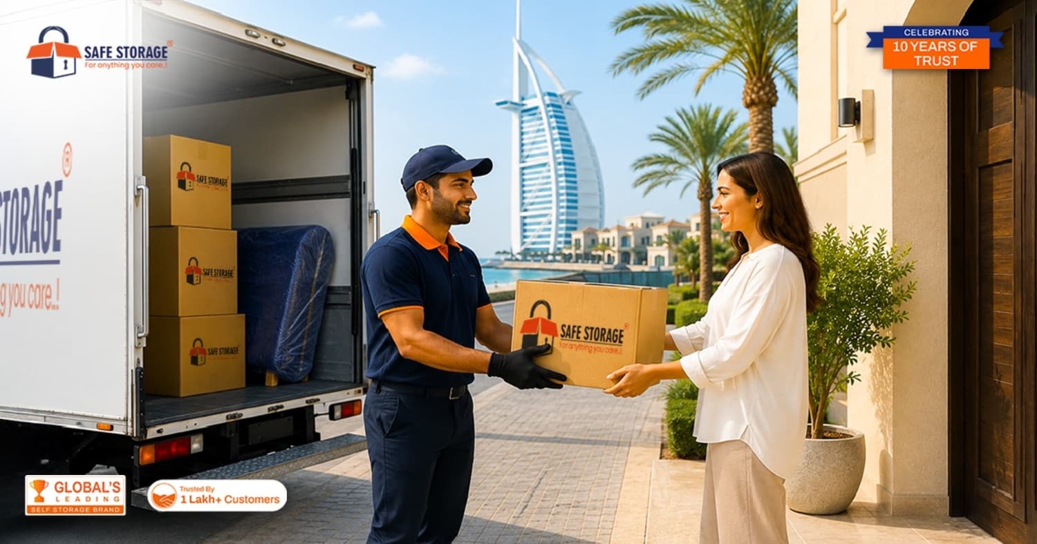 Self-Storage in Jumeirah, Dubai: Door-to-Door Pickup by SafeStorage 