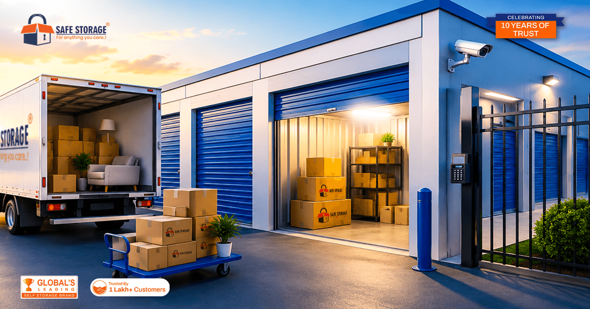 Temporary Self Storage Solutions for Urgent Situations: Fast, Flexible & Secure