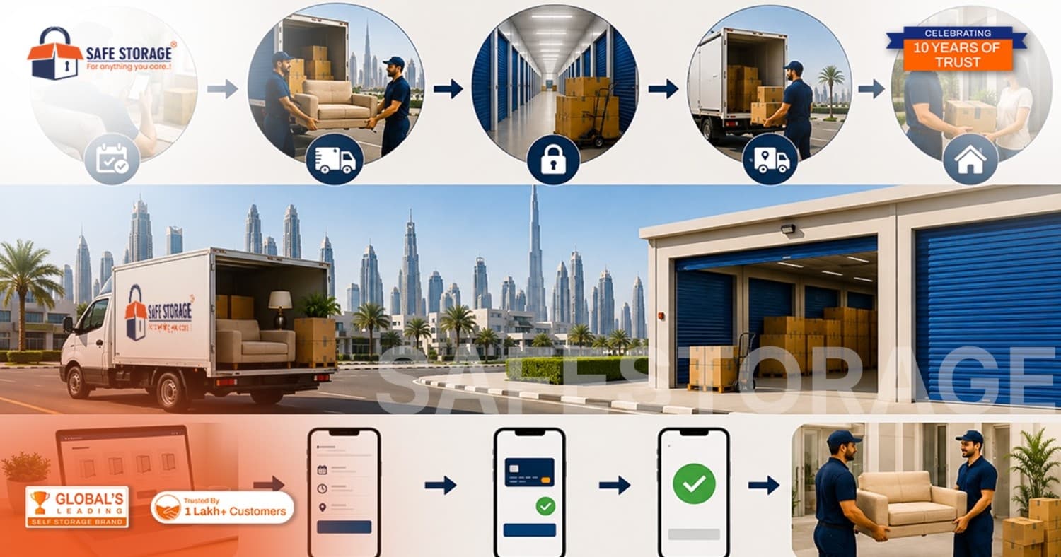 Storage with Pickup and Delivery in Dubai: How It Works and Online Booking Guide
