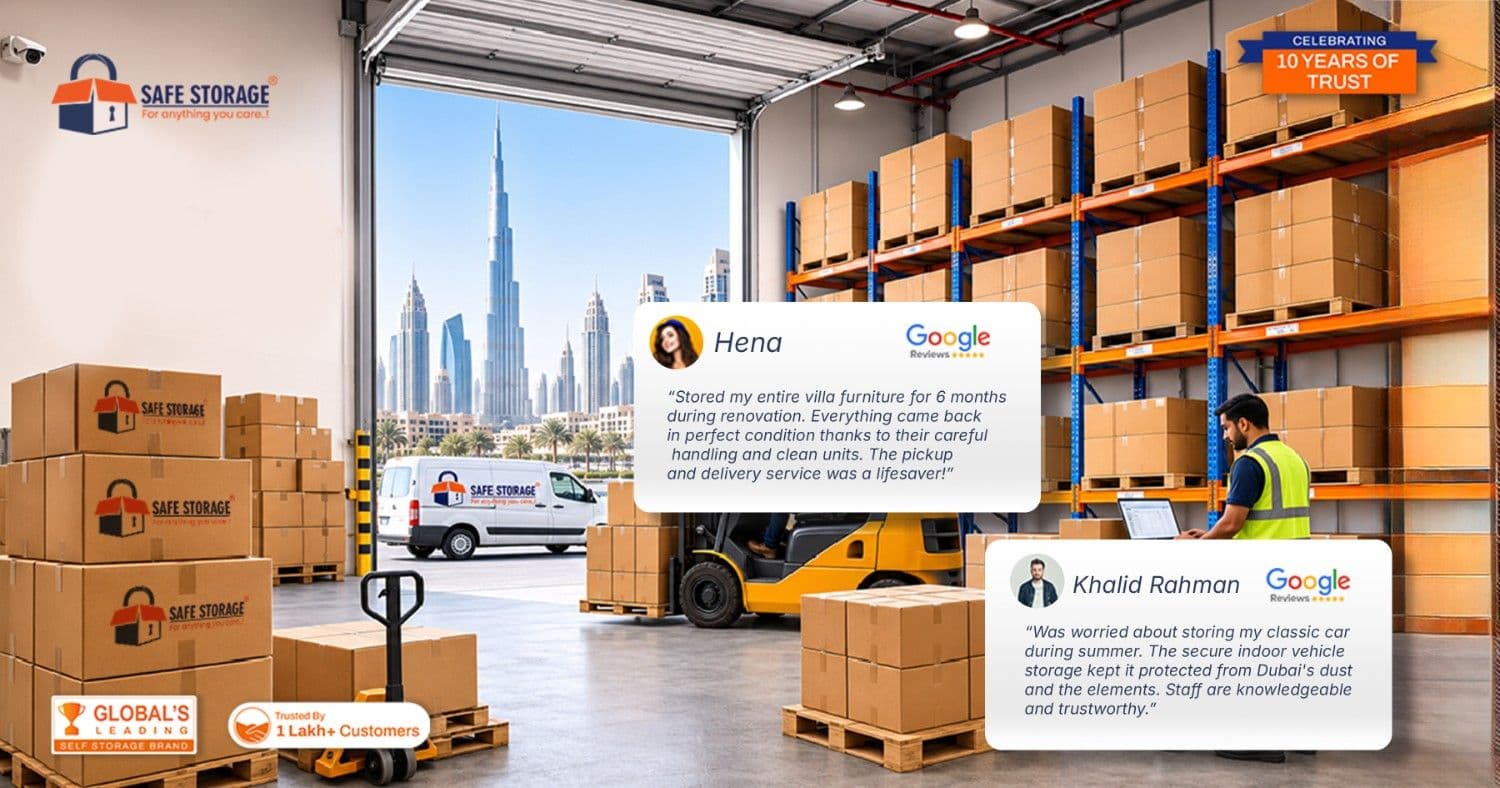 Best Storage Companies in Dubai 2026: Prices, Reviews and Comparison