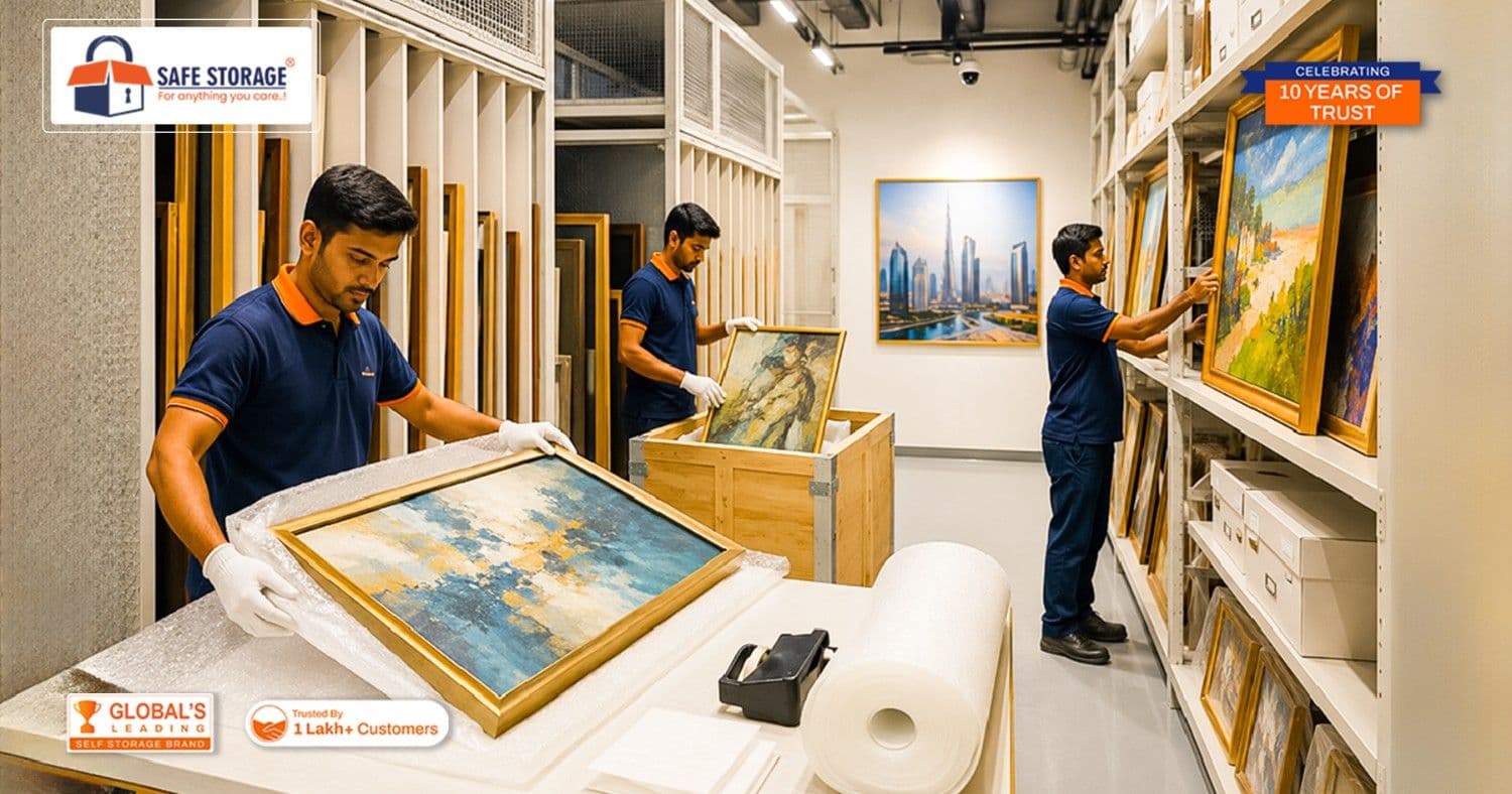 How to Manage Long Term Storage for Paintings: Dubai Art Guide