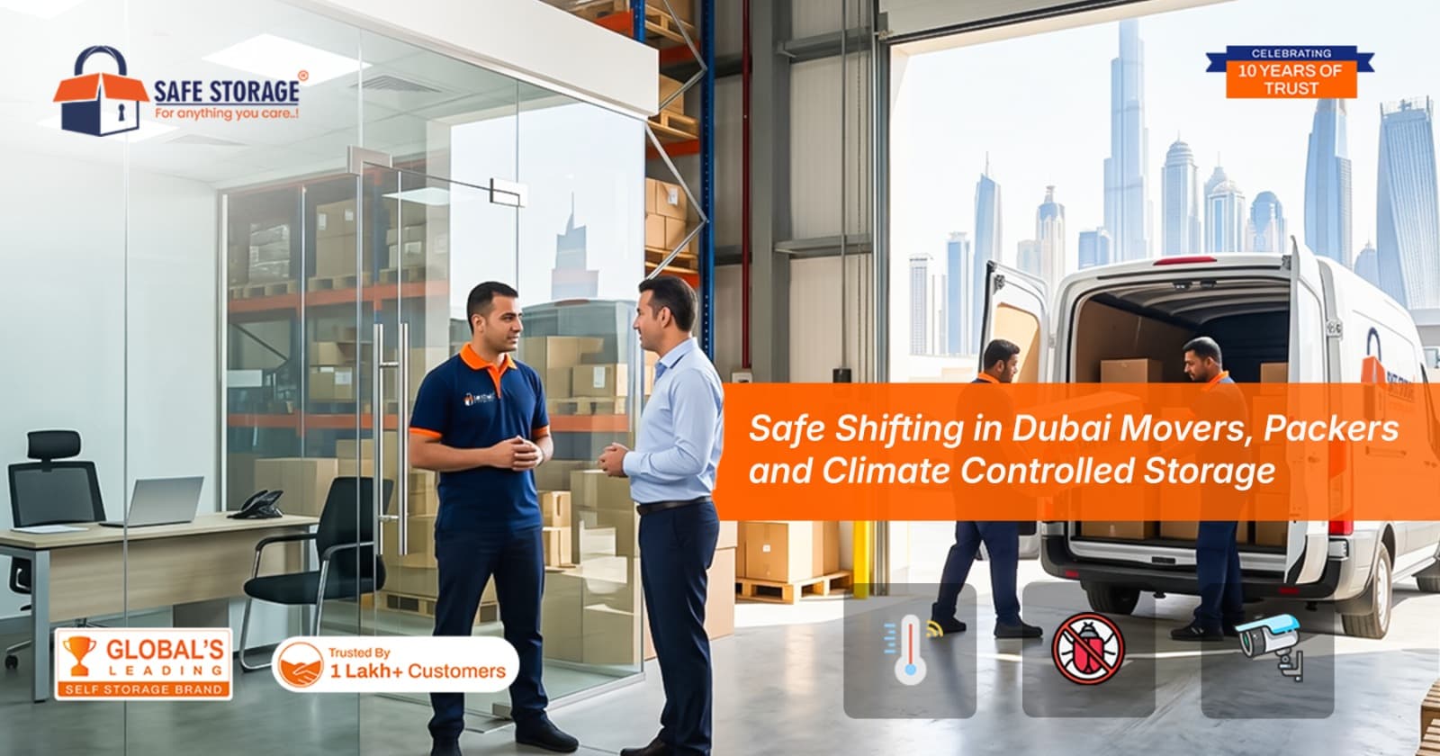 Safe Shifting in Dubai: Movers, Packers and Climate-Controlled Storage