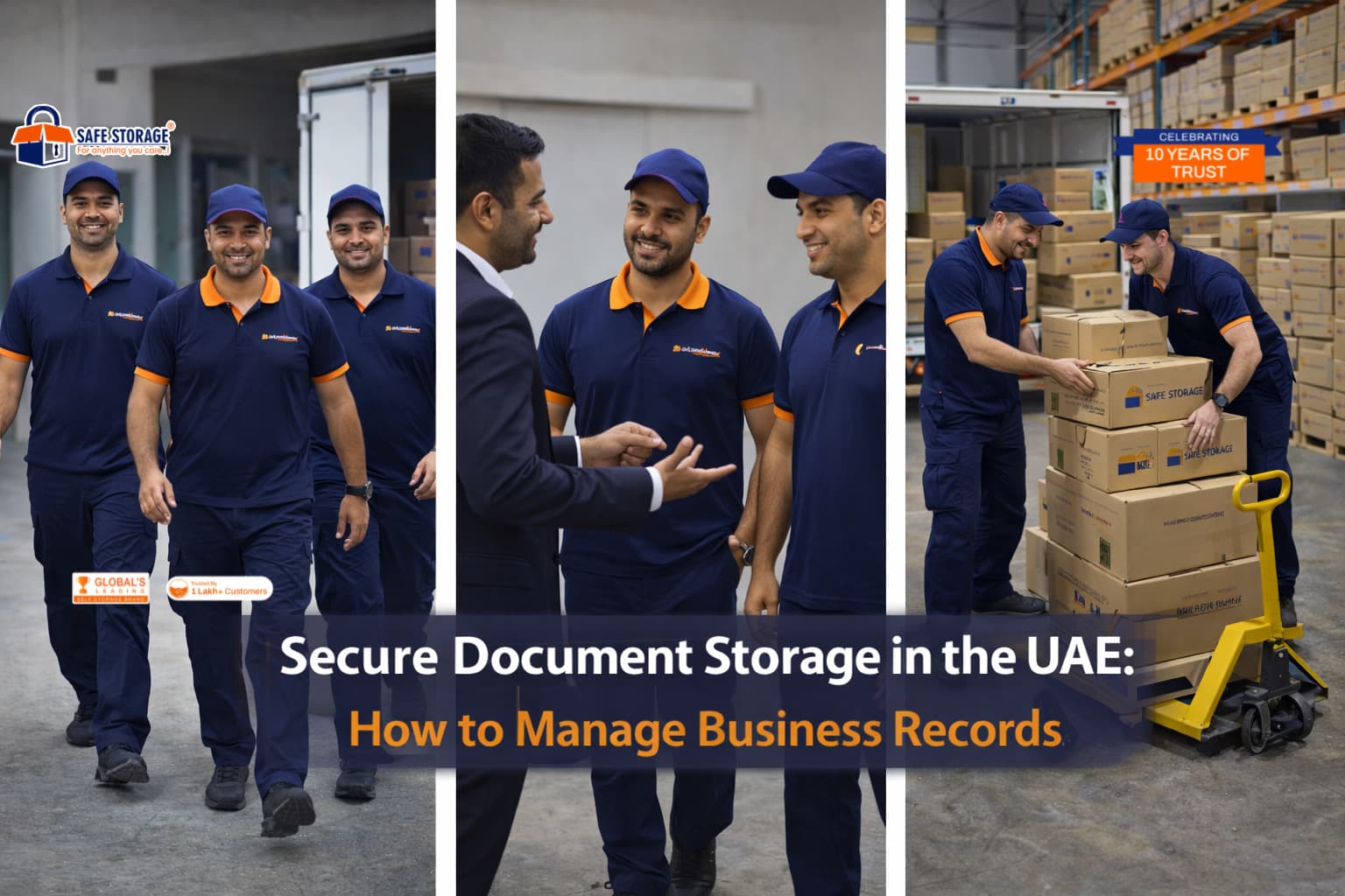 Secure Document Storage in the UAE: How to Manage Business Record
