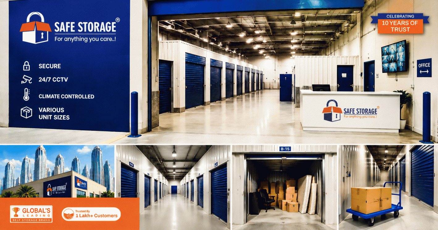 Why Burj Khalifa and DIFC Residents Choose Secure Self Storage Downtown?