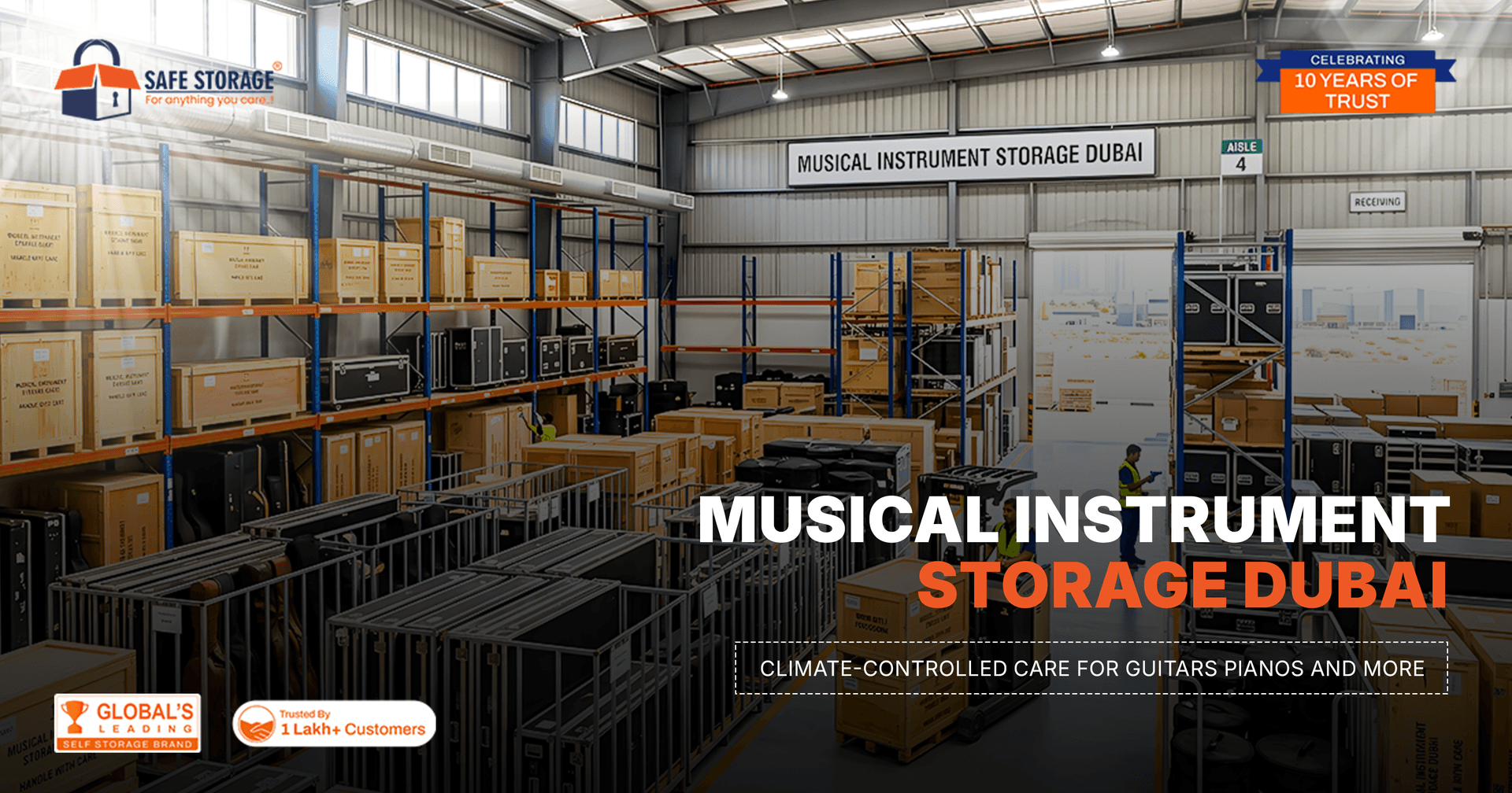 Musical Instrument Storage Dubai: Climate-Controlled Care for Guitars Pianos and More