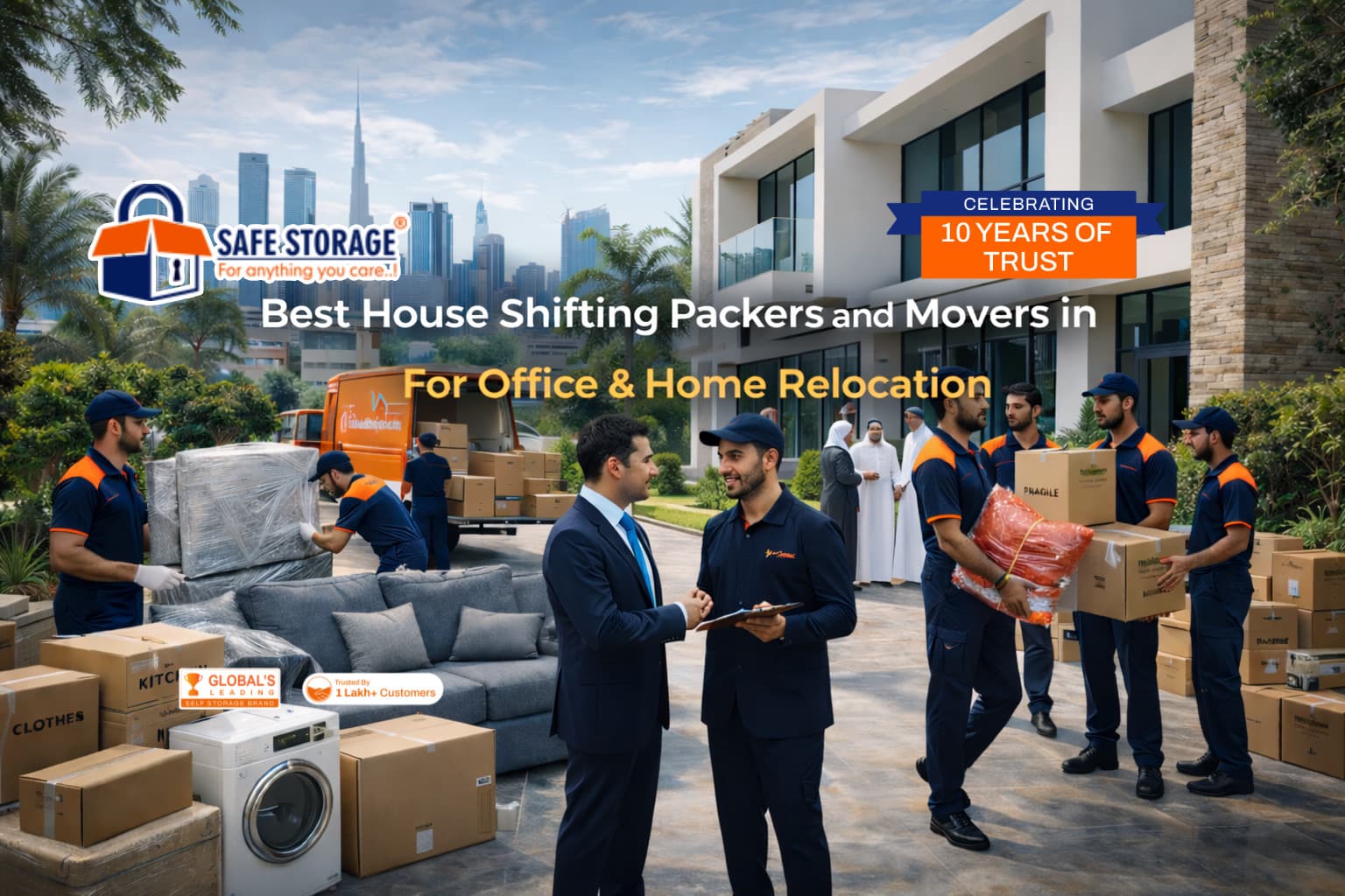 Best House Shifting Packers and Movers in Business Bay for Office & Home