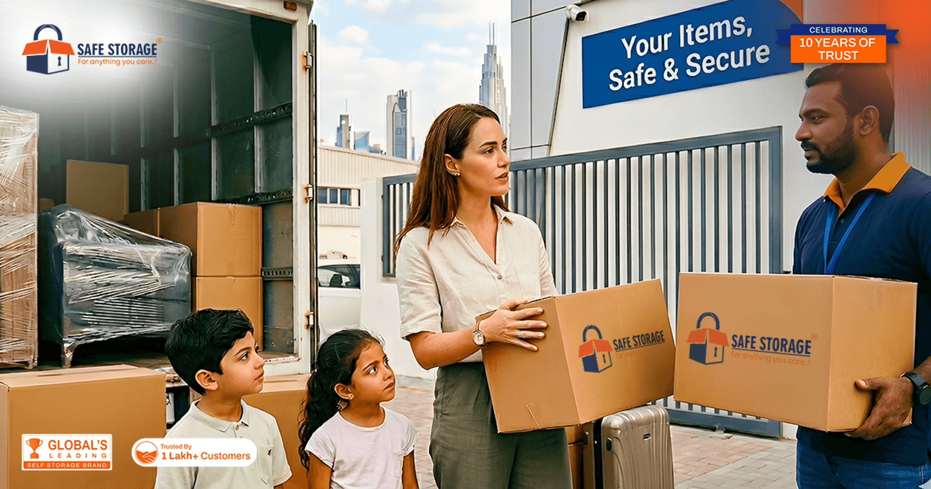 Relocating in Dubai: When and Why You Need a Secure Storage Unit