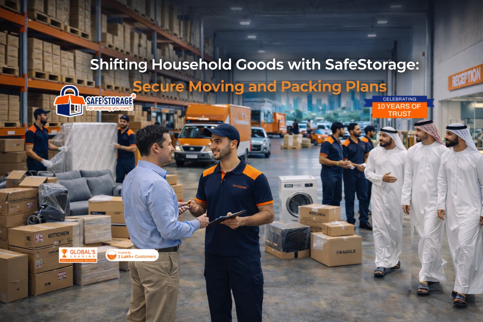 Shifting Household Goods with SafeStorage: Secure Moving and Packing Plans