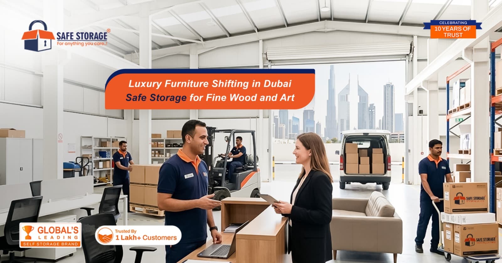 Luxury Furniture Shifting in Dubai: Safe Storage for Fine Wood and Art