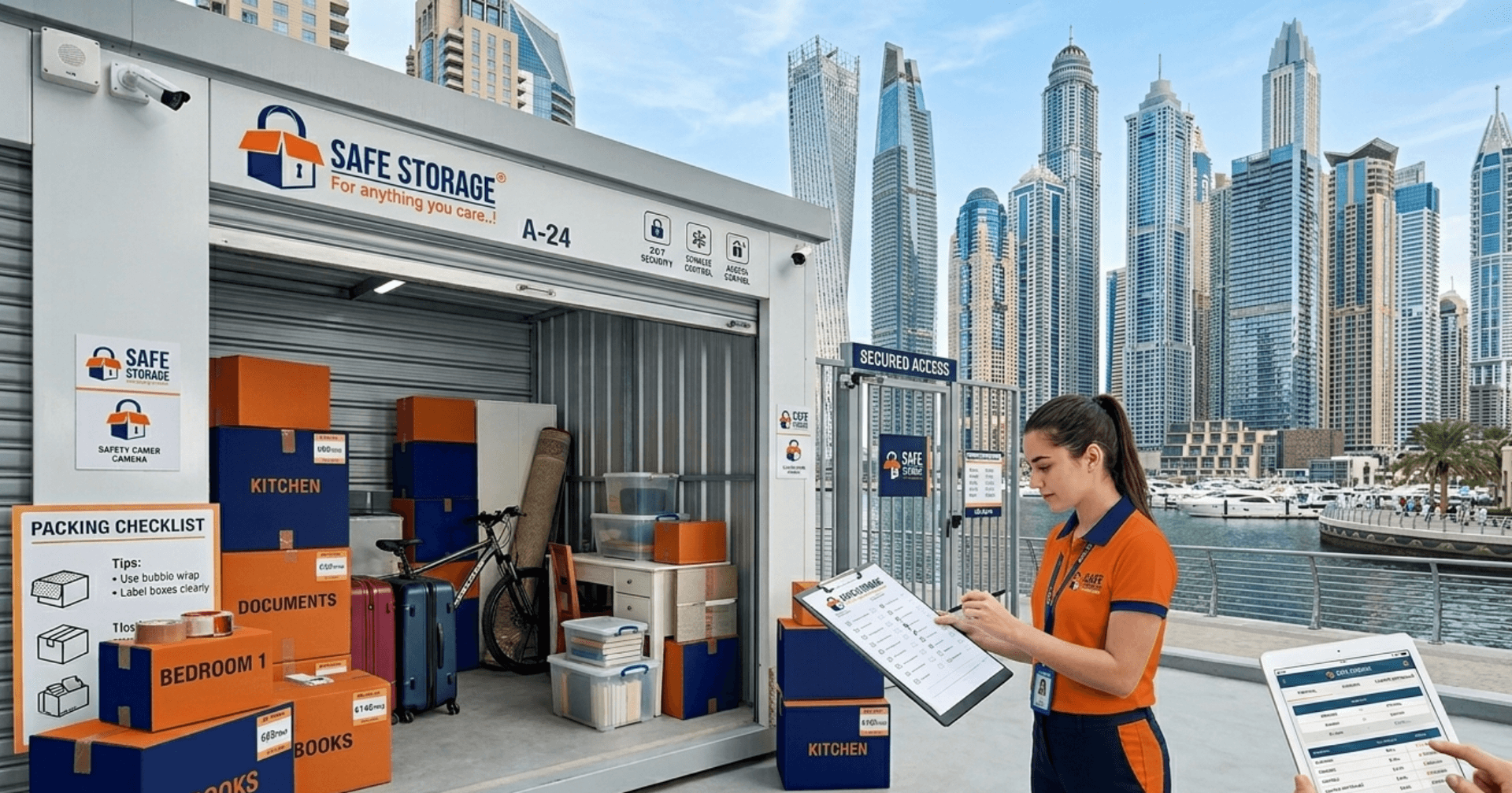Storage in Dubai Marina: Price, Options & Tips