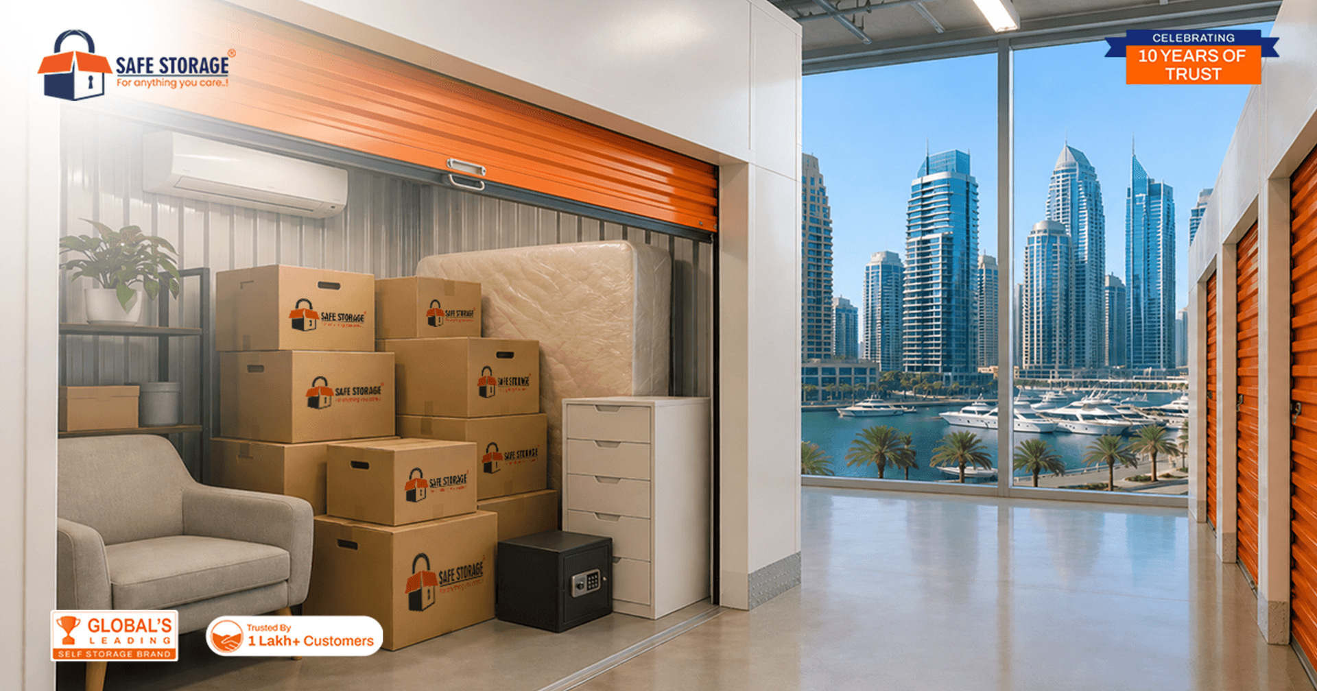 Storage Units Near Me Al Barsha : Pay Only for the Space You Use