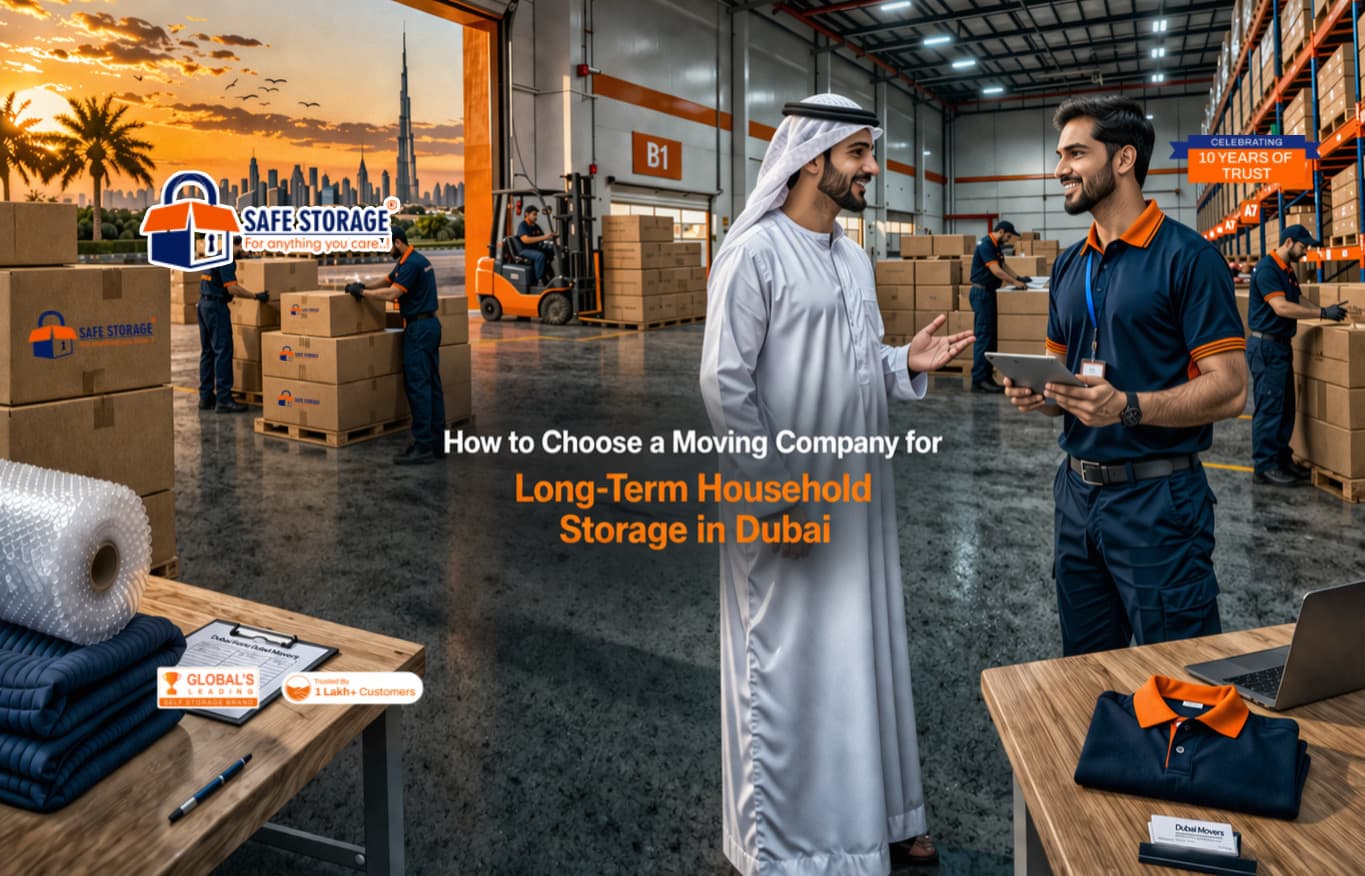 How to Choose a Moving Company for Long-Term Household Storage in Dubai