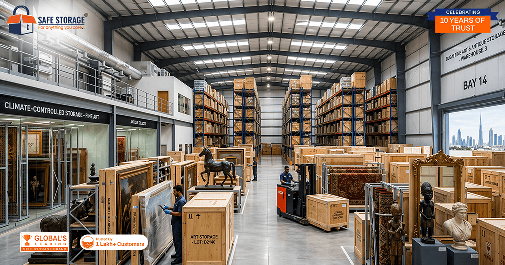 Art and Antique Storage Dubai: Climate-Controlled Protection for Fine Art, Sculptures and Heritage Pieces