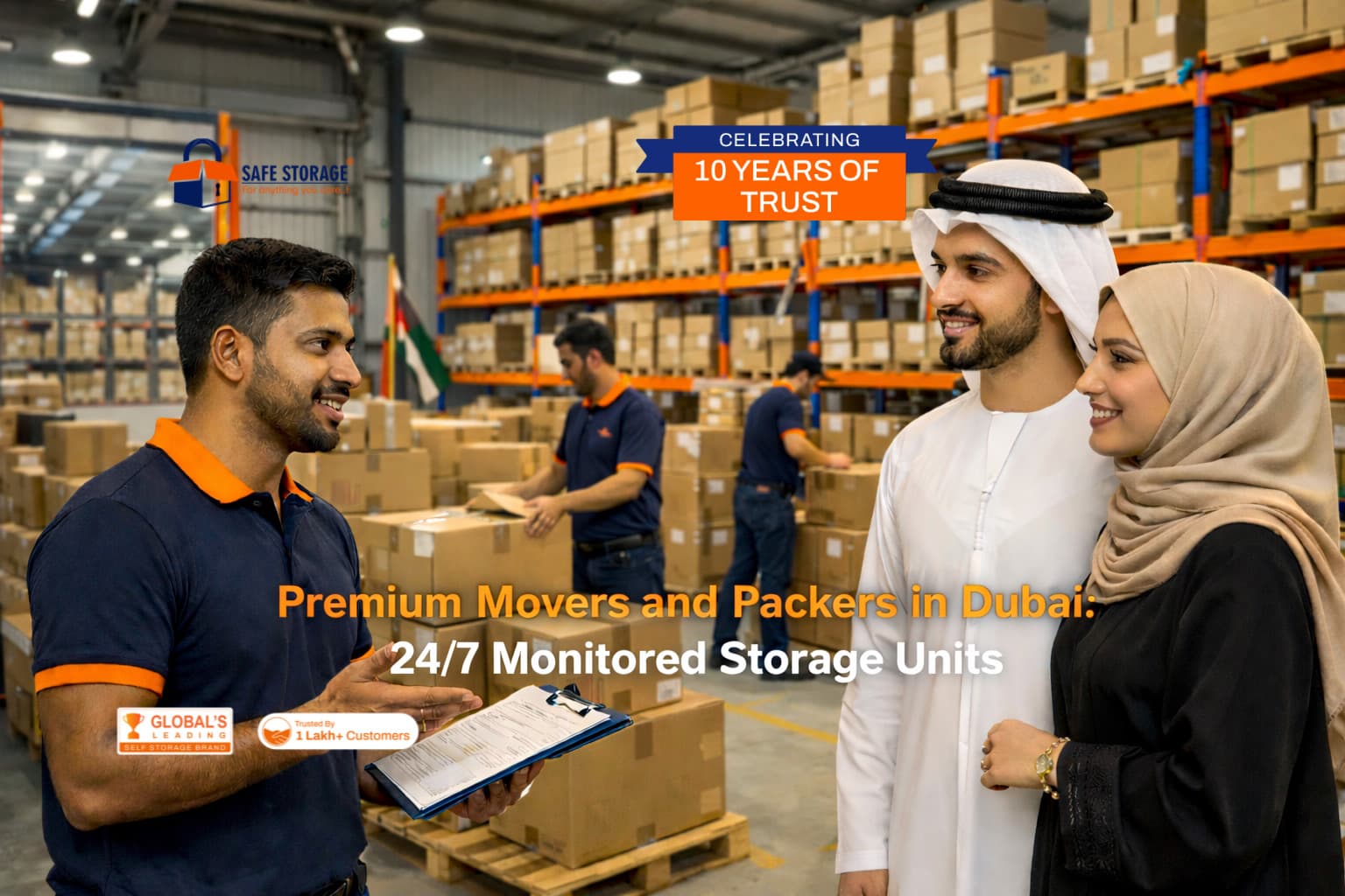 Premium Movers and Packers in Dubai: 24/7 Monitored Storage Units