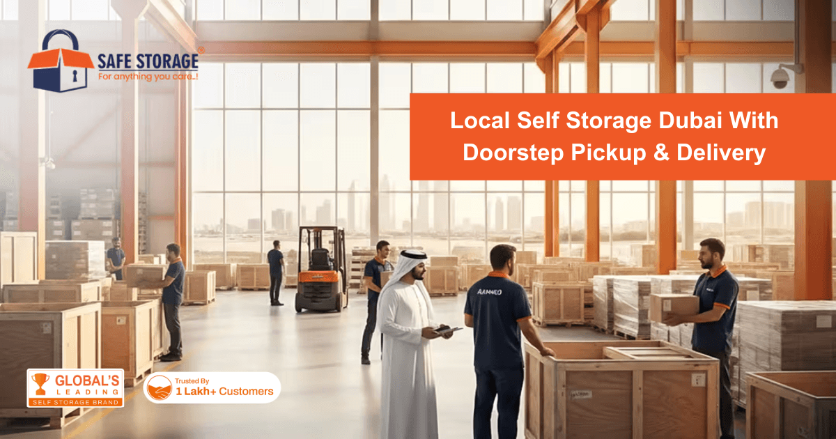 Doorstep Smart Self-Storage Dubai: We Pick Up, Store & Deliver