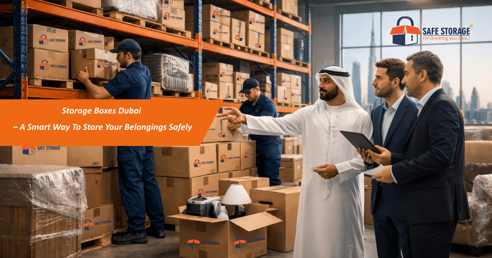 Storage Boxes Dubai – A Smart Way to Store Your Belongings Safely