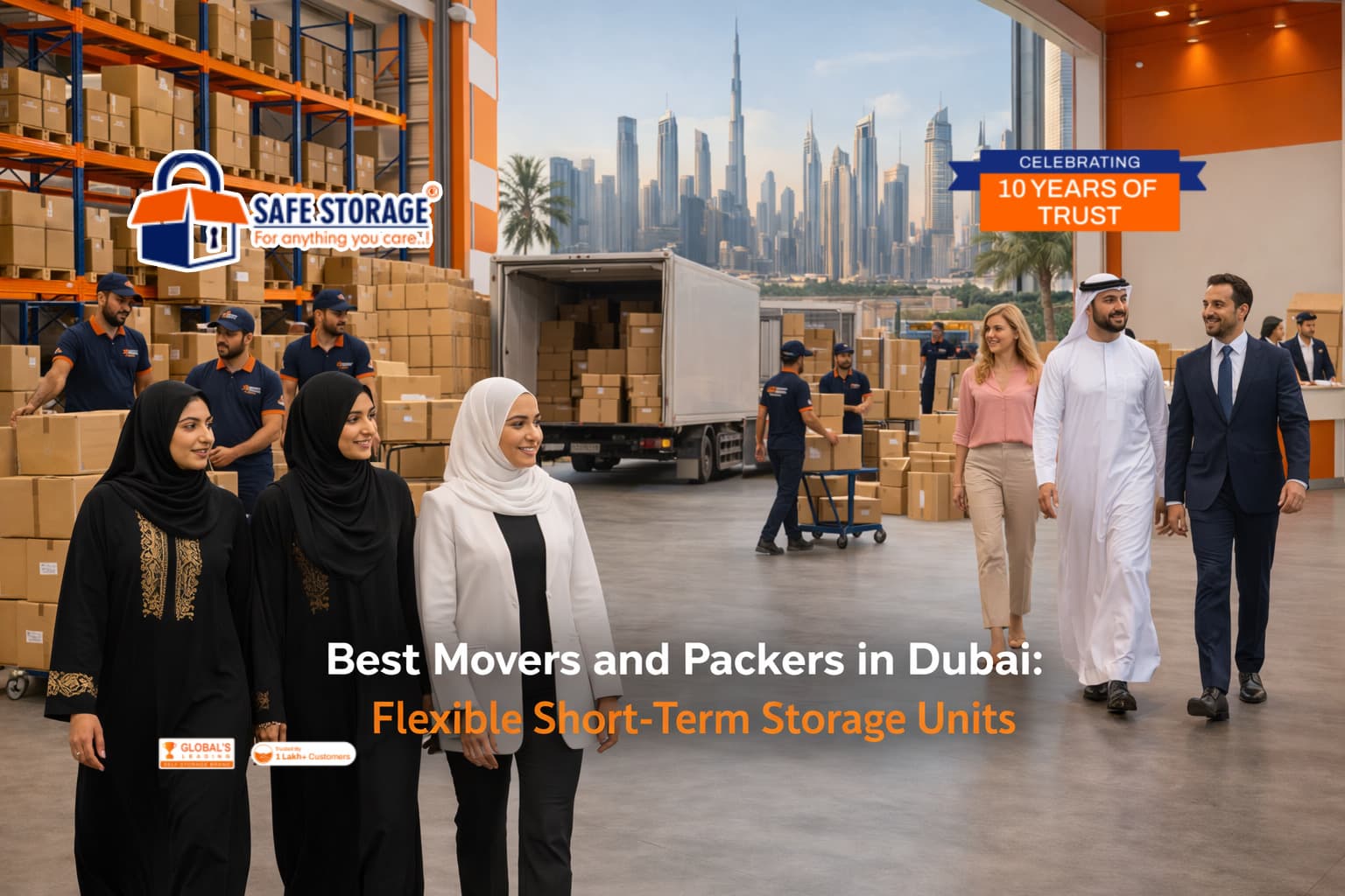 Best Movers and Packers in Dubai: Flexible Short-Term Storage Units