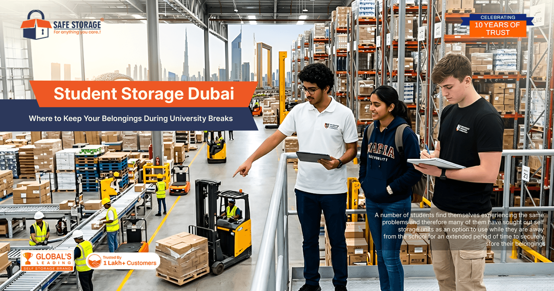 Student Storage Dubai: Where to Keep Your Belongings During University Breaks