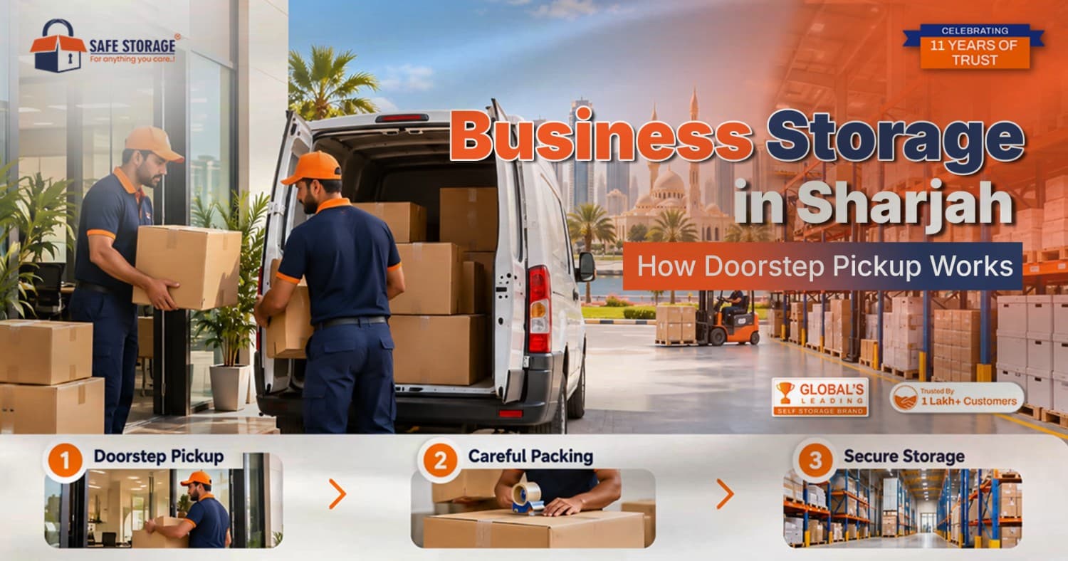 Business Storage in Sharjah: How Doorstep Pickup Works