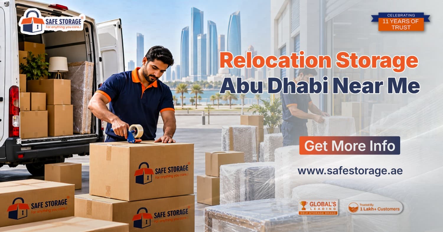 Relocation Storage Abu Dhabi Near Me: Pickup, Packing, Insured Storage