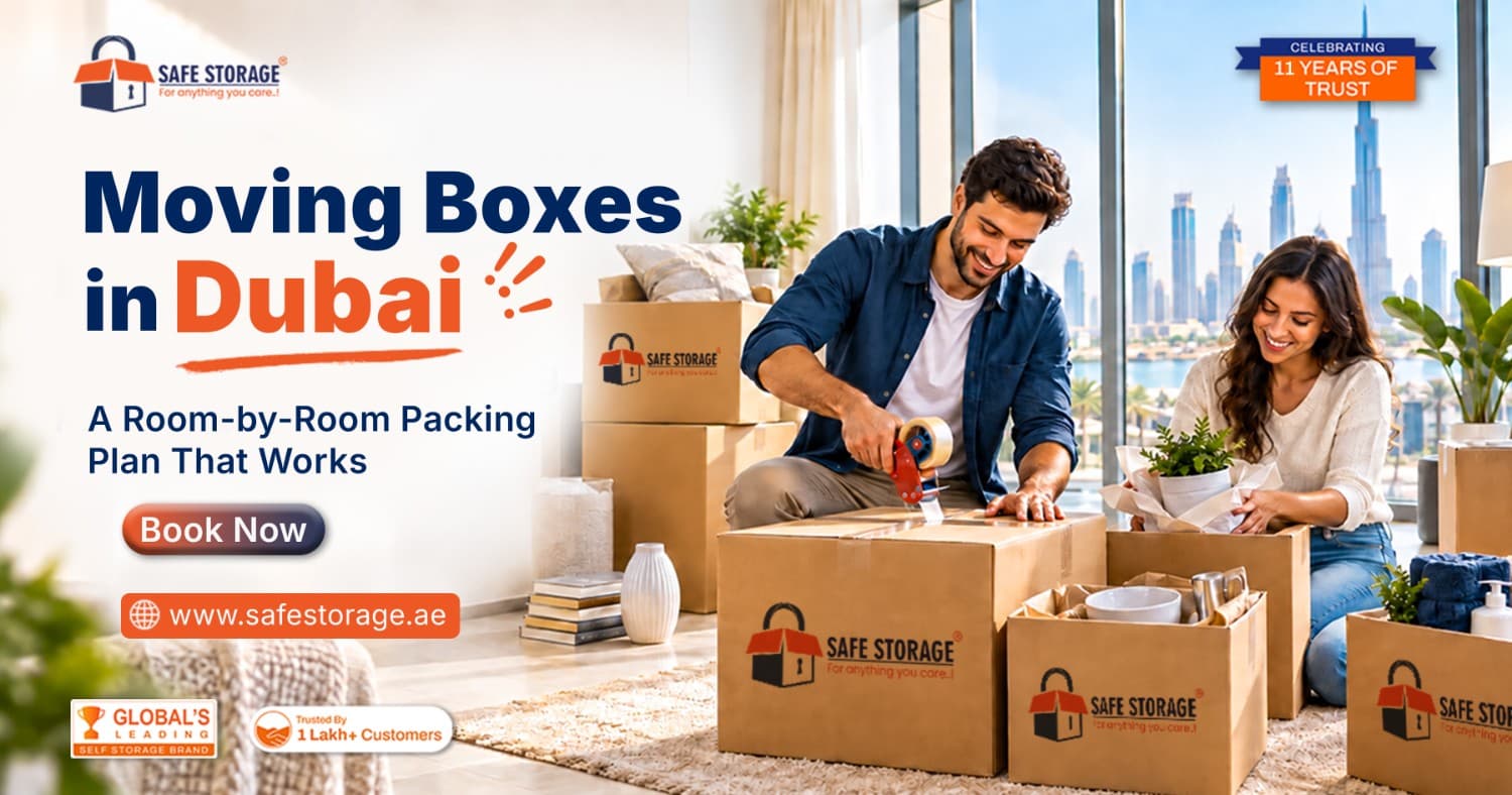 Moving Boxes in Dubai: The Room-by-Room Packing Plan That Actually Works