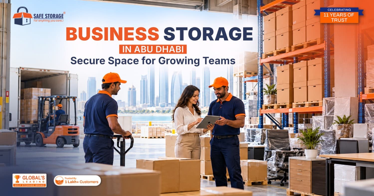 Business Storage in Abu Dhabi: Secure Space for Growing Teams