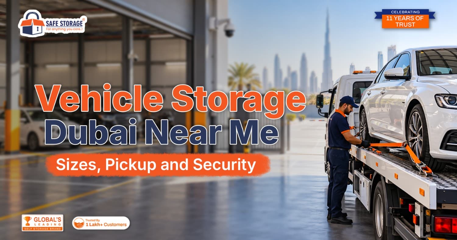 Vehicle Storage Dubai Near Me: Sizes, Pickup and Security