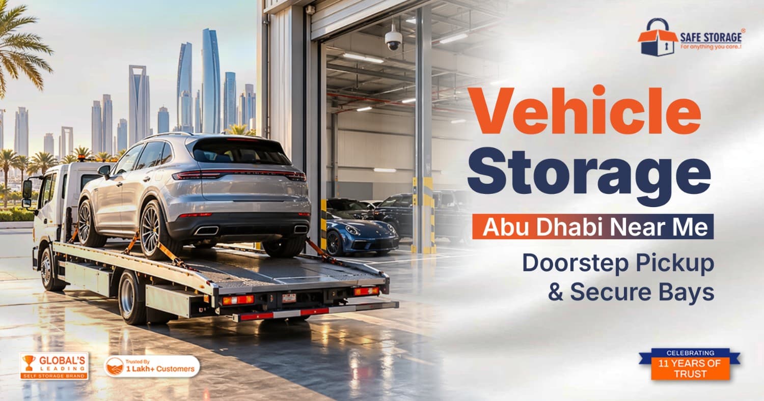 Vehicle Storage Abu Dhabi Near Me: Doorstep Pickup & Secure Bays