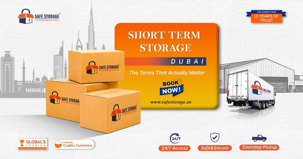 Short Term Storage Dubai: The Terms That Actually Matter