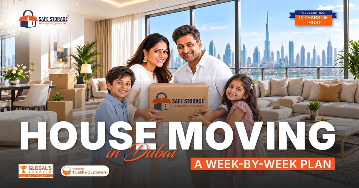 House Moving in Dubai: A Week-by-Week Plan