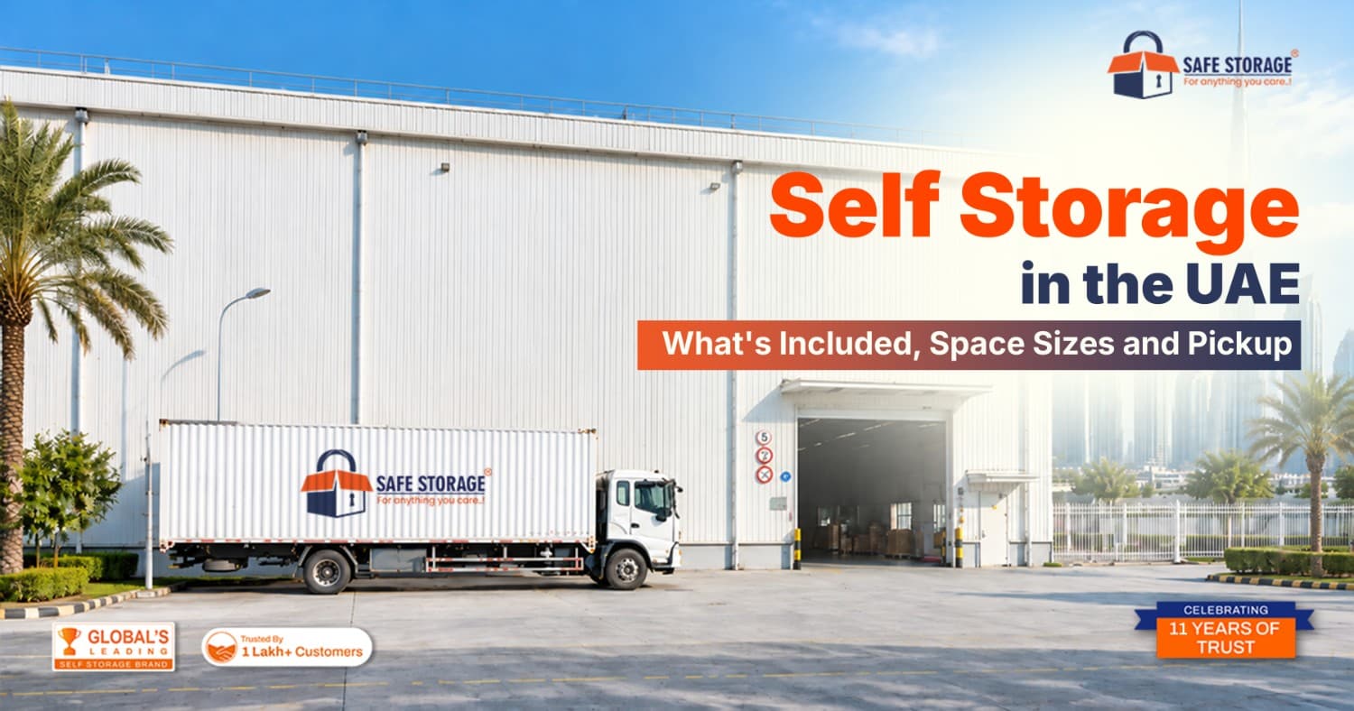 Self Storage in the UAE: What's Included, Space Sizes and Pickup