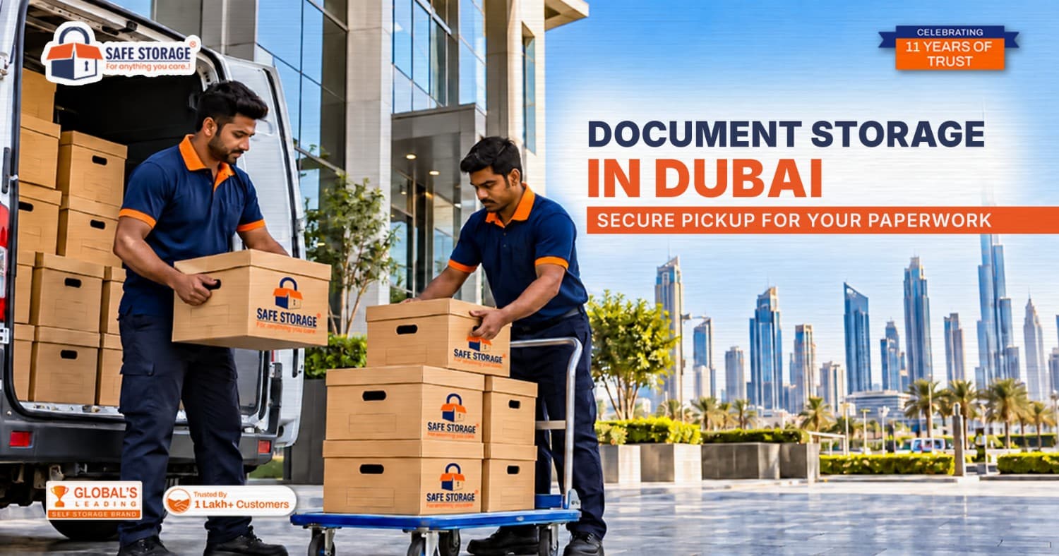 Document Storage in Dubai: Secure Pickup for Your Paperwork