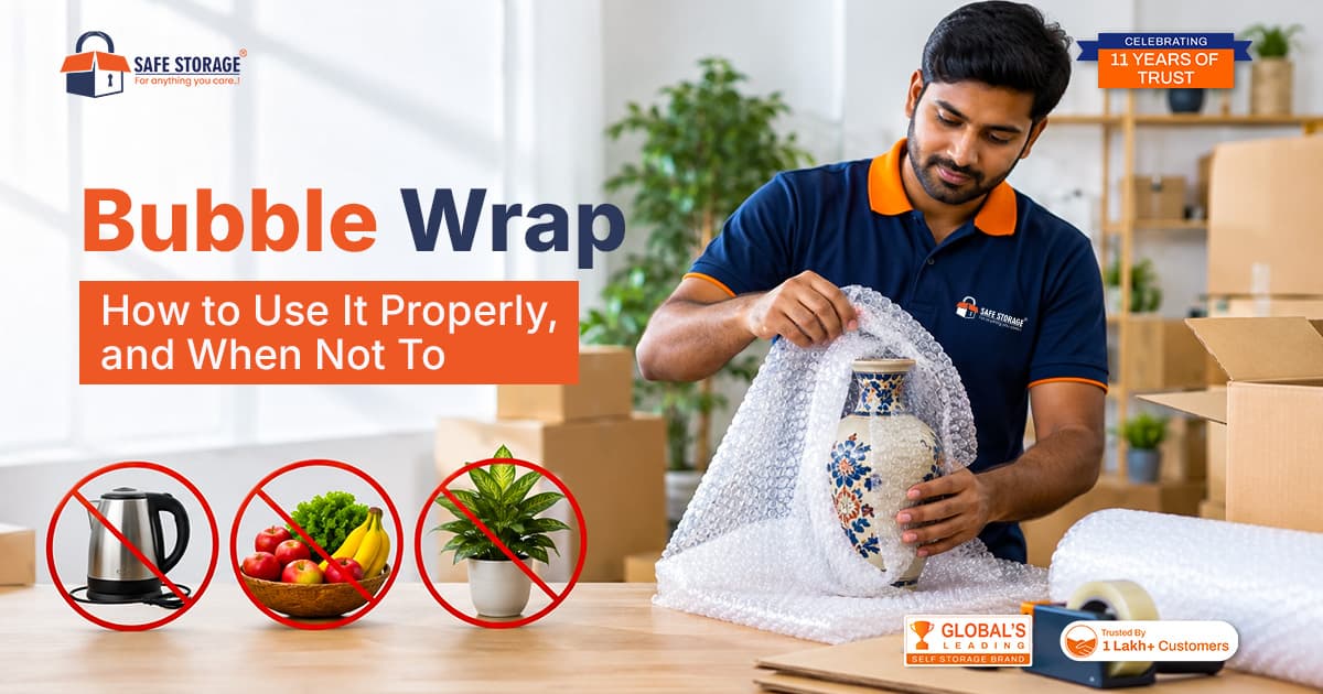 Bubble Wrap: How to Use It Properly, and When Not To