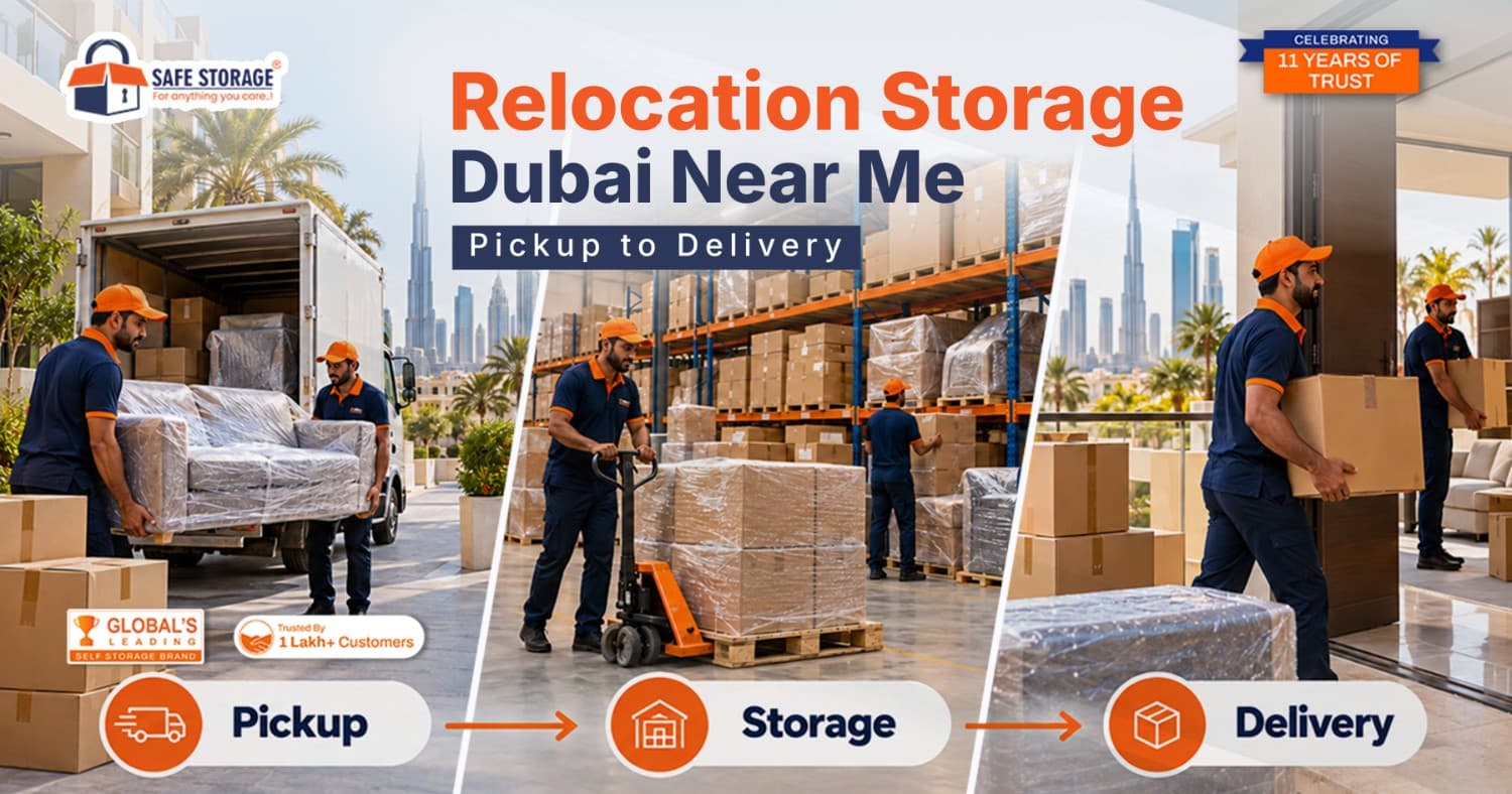 Relocation Storage Dubai Near Me: Pickup to Delivery