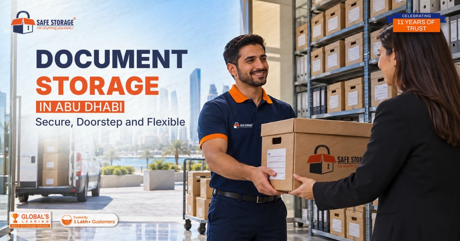Document Storage in Abu Dhabi: Secure, Doorstep and Flexible