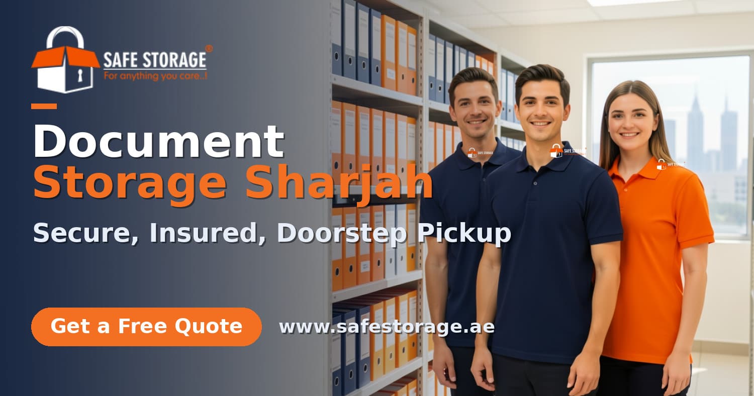 Document Storage Sharjah: Secure, Insured, Doorstep Pickup