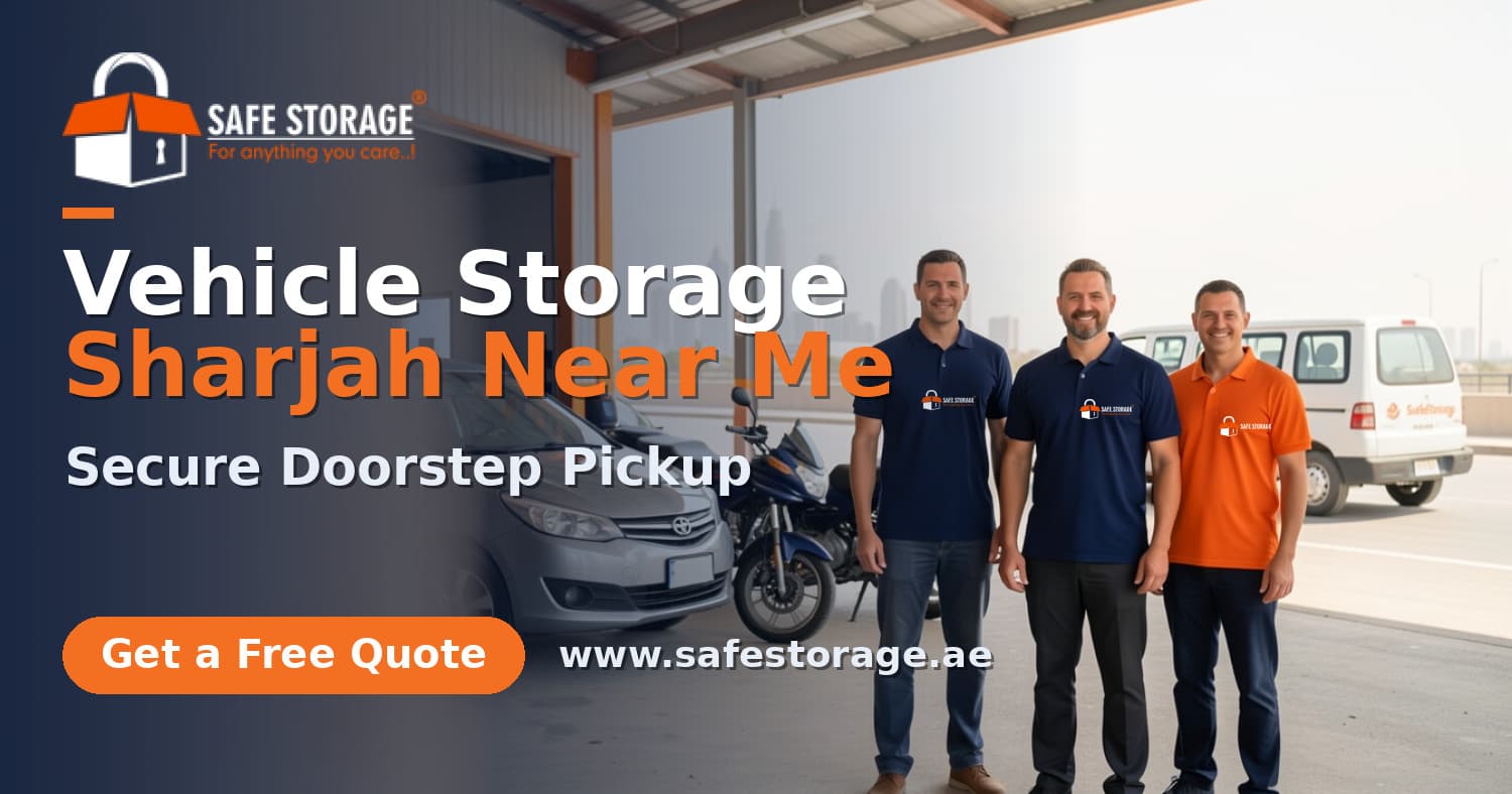 Vehicle Storage Sharjah Near Me: Secure Doorstep Pickup