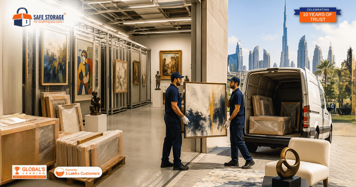 Gallery & Collector Art Storage Services in Dubai with Doorstep Pickup and Delivery