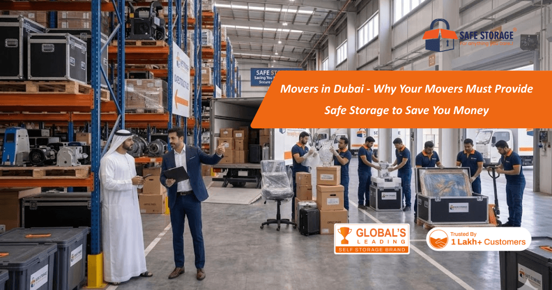 Movers in Dubai: Why Your Movers Must Provide Safe Storage to Save You Money