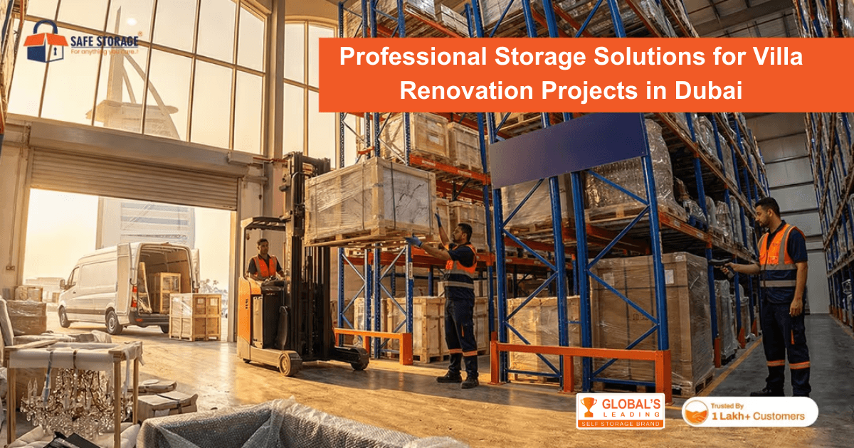 Professional Storage Solutions for Villa Renovation Projects in Dubai
