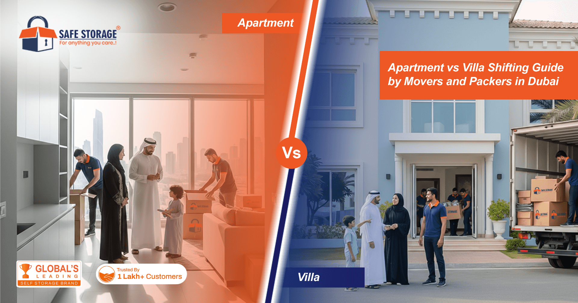 Apartment vs Villa Shifting Guide by Movers and Packers in Dubai