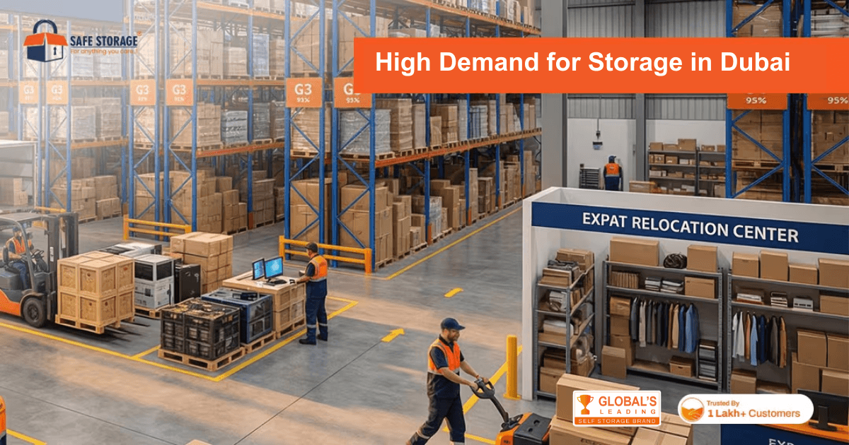 High Demand for Storage in Dubai : Safe Storage Solutions