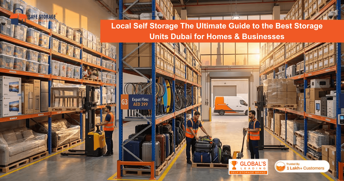 Local Self Storage: The Ultimate Guide to the Best Storage Units Dubai for Homes & Businesses