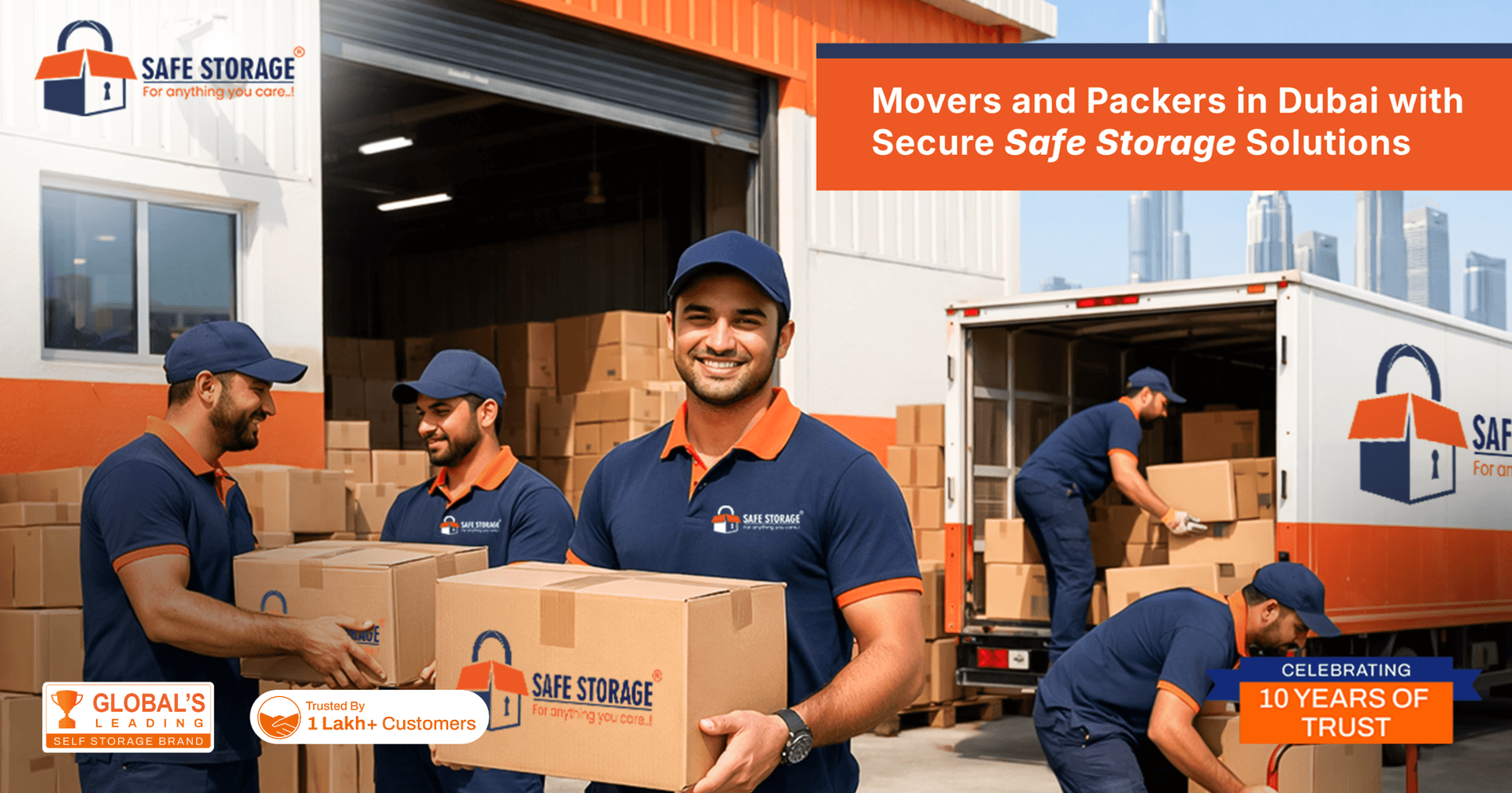Movers and Packers in Dubai with Secure Safe Storage Solutions